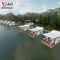 Il chalet di galleggiamento del airbnb di rad dell'isola dell'hotel della costruzione prefabbricata prefabbricata di lusso modulare di stile ha prefabbricato le case mobili