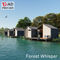 Case prefabbricate moderne di finitura interne di legno prefabbricato della casa in legno di Rad Smart Home Vacation Resort