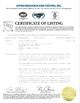 Porcellana FOSHAN RAD PREFABS COMPANY LIMITED Certificazioni